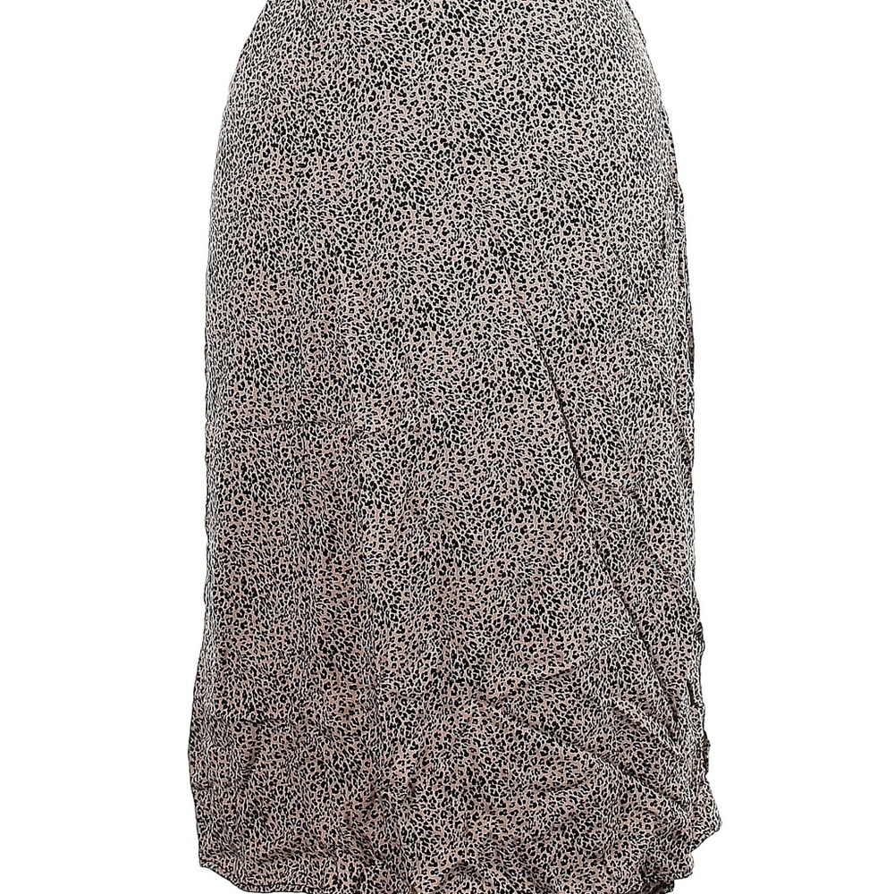 Size Large Urban Romantics Cheetah Print Wrap Skirt